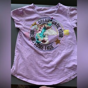 Unicorn Dreams Kids Shirt - Purple
